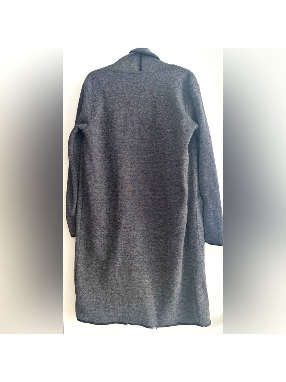 NWOT Matty Long Tweed Duster Jacket Cardigan - Size Medium - Picture 3 of 4